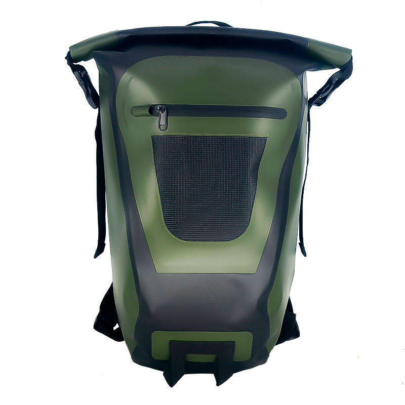 PVC Waterproof Riding Dry Bag Backpack Drifting