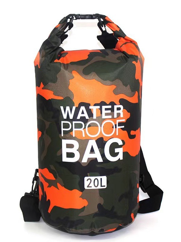 PVC Waterproof Camo Dry Bag Drifting