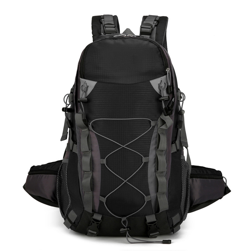 Tactical Hiking Backpack with Bungee Cord Outdoor Trekking Pack