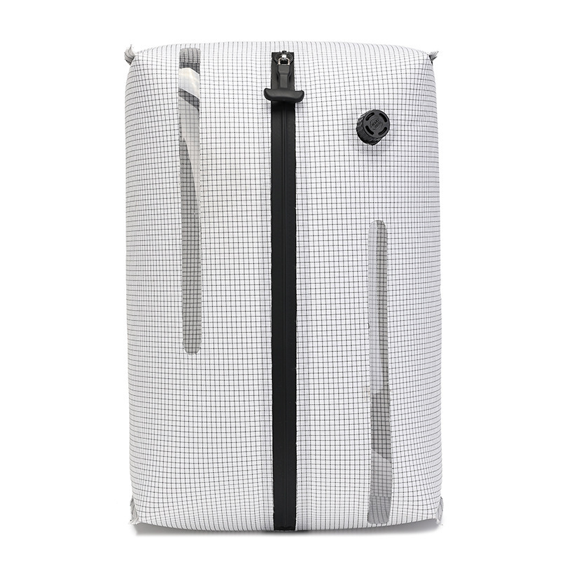 70D Plaid Nylon Seal Bags Compression Storage Bags Lightweight Waterproof Travel Air Vacuum Bag - Image 3