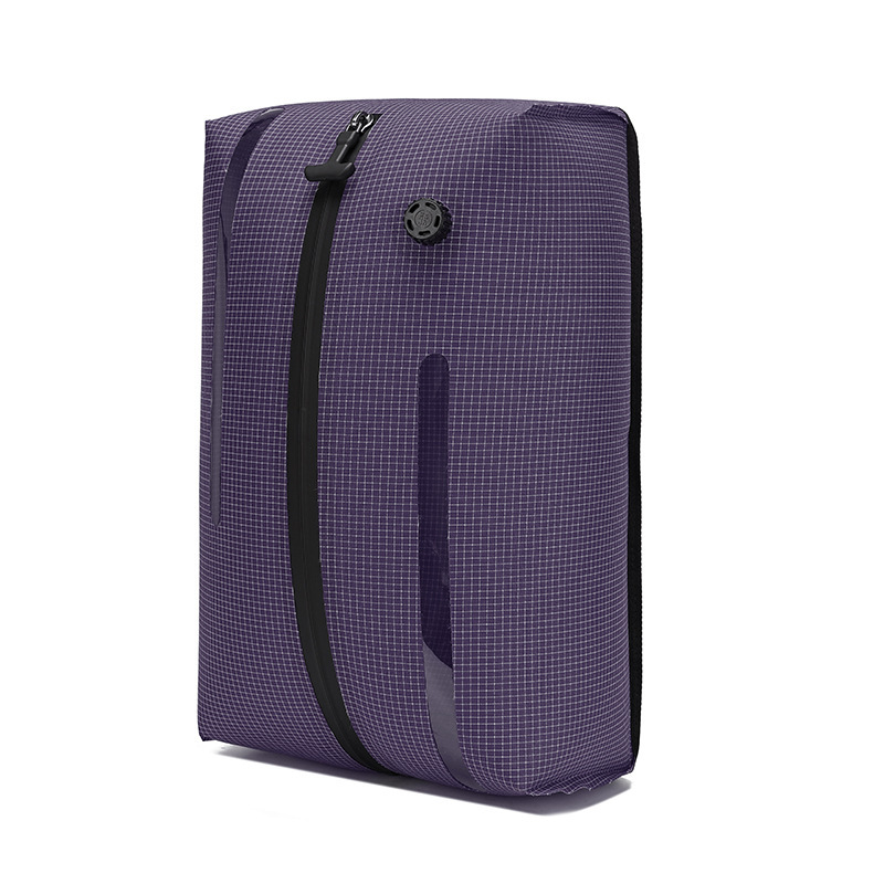 70D Plaid Nylon Seal Bags Compression Storage Bags Lightweight Waterproof Travel Air Vacuum Bag - Image 4