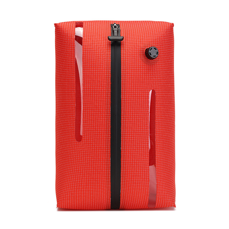70D Plaid Nylon Seal Bags Compression Storage Bags Lightweight Waterproof Travel Air Vacuum Bag - Image 5