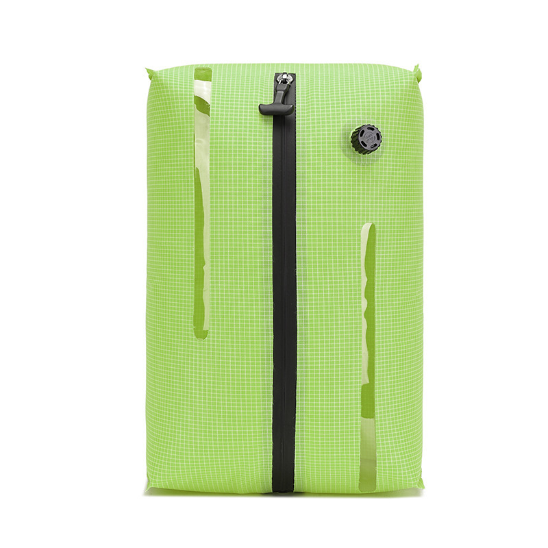 70D Plaid Nylon Seal Bags Compression Storage Bags Lightweight Waterproof Travel Air Vacuum Bag