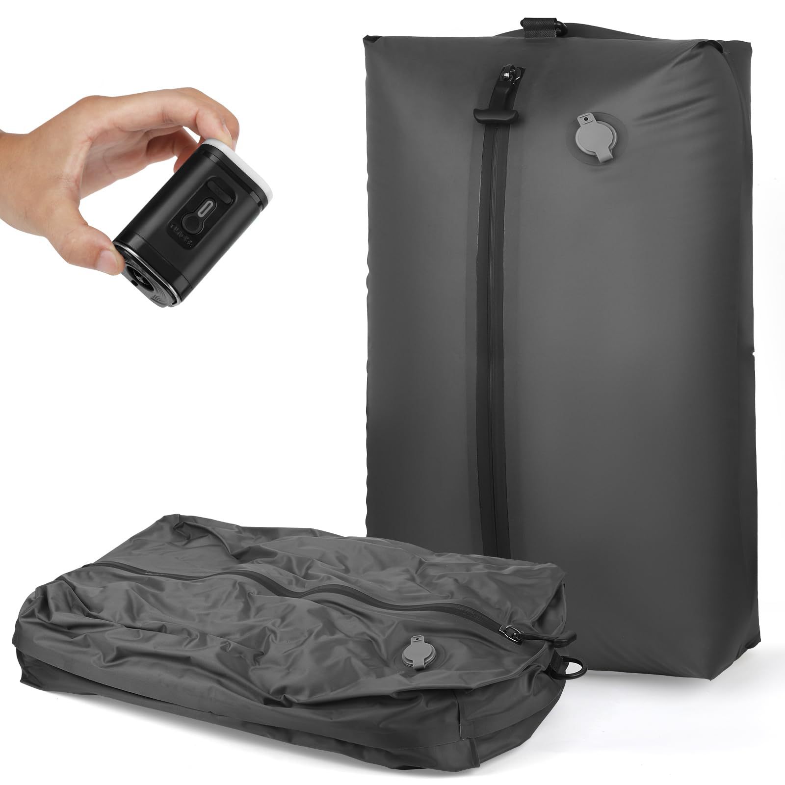 Vacuum Compression Bags (TPU Airtight) – Packing Organizers for Luggage, Travel & Dorm Why this works best: - Image 7