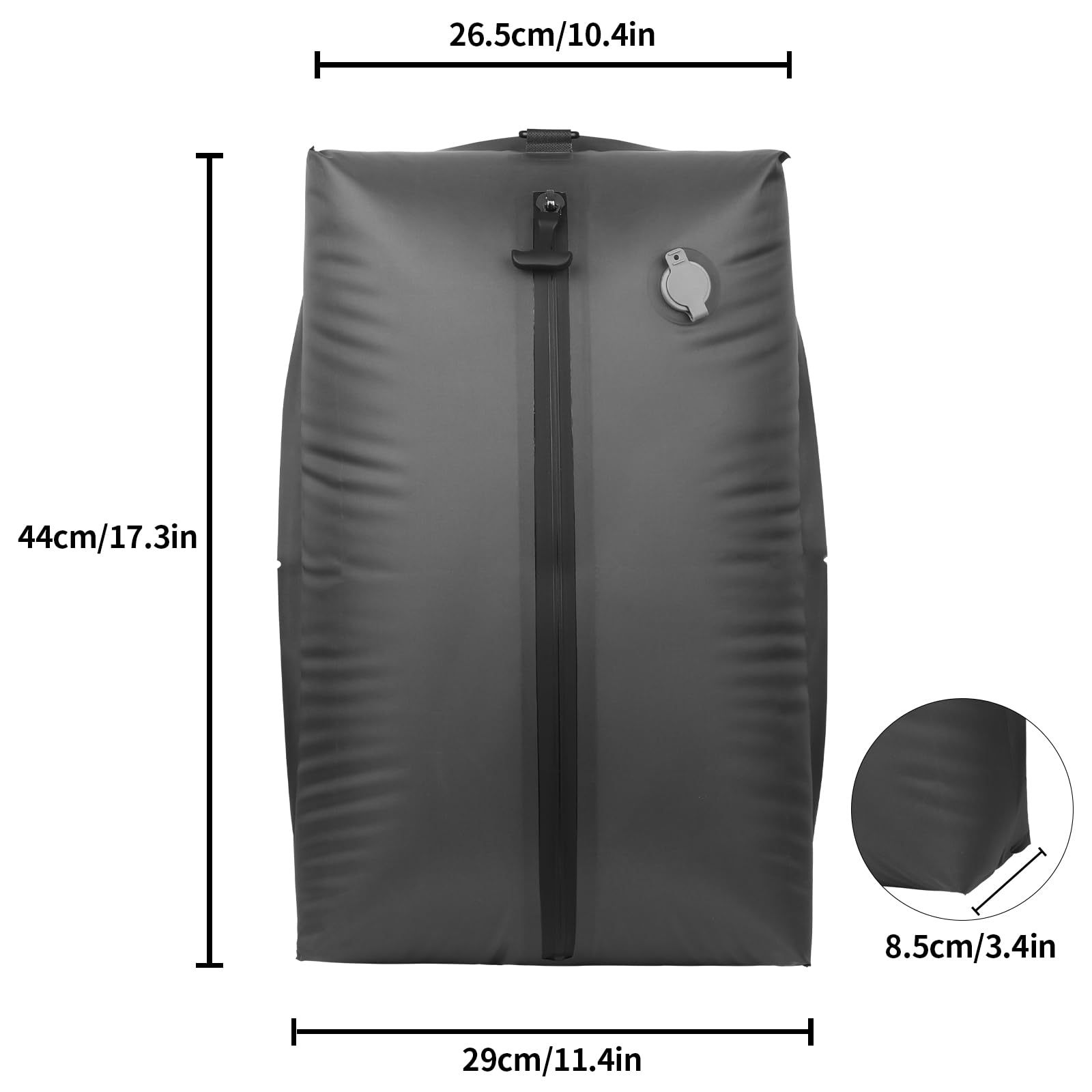 Vacuum Compression Bags (TPU Airtight) – Packing Organizers for Luggage, Travel & Dorm Why this works best: - Image 4